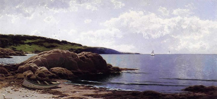 Alfred Thompson Bricher Baily's Island Maine